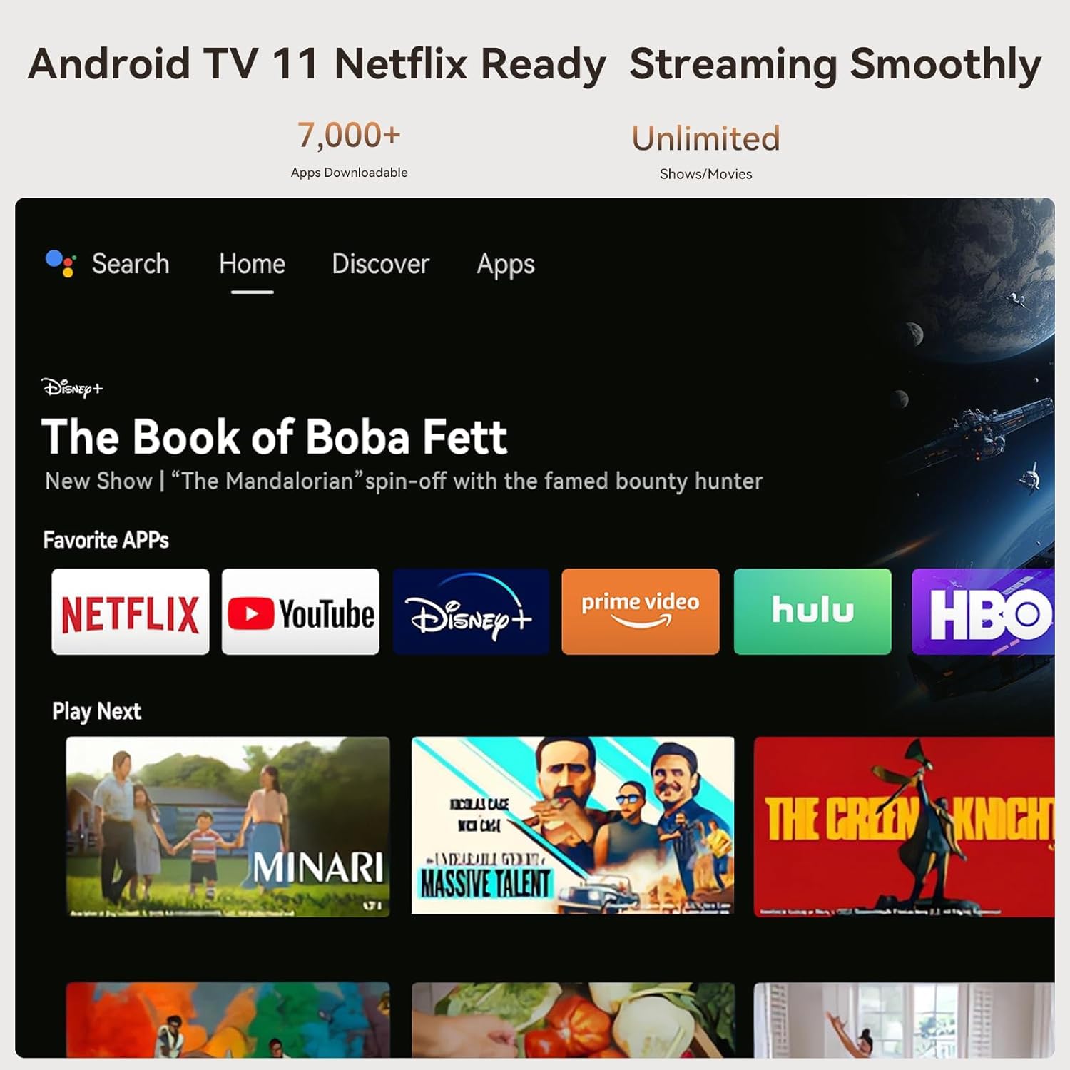  WANBO Vali 1 -  Native 1080P Fully Automatic Smart Home Projector